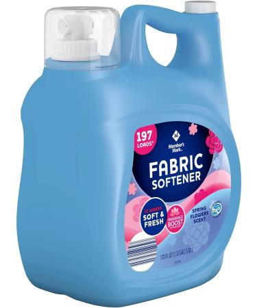 Buy Member's Mark Liquid Fabric Softener Spring Flowers - 170 Ounce for Soft Fresh Laundry | Shop Internationally - Buy Online on GoSupps.com