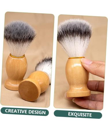Magiclulu 6 STK Razor Brush & Hair Cleaning Tools | Professional Men's Hairdressing Accessories | Portable Wooden Suit Grooming Kit - Buy Online on GoSupps.com