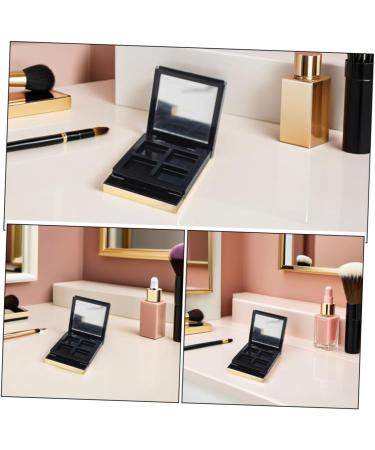  Beavorty Beavorty Empty Eyeshadow Palette Mini Makeup Organizer with Flip Lid for Travel - 4 Grids DIY Makeup Storage Box for Eyeshadow Lipstick and Blush - Buy Online on GoSupps.com