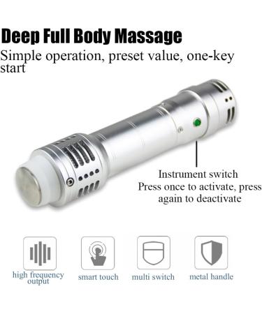 Thyxg Shock Wave Physiotherapy Device for ED Treatment | Extracorporeal Pink Instrument with 18 Frequencies & 30 Energy Levels - Buy Online on GoSupps.com