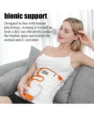 RK XKJ Inflatable Lumbar Support Belt - Electric Pressure Relief for Scoliosis | 360 Complete Back Pain Relief Solution - Buy Online on GoSupps.com