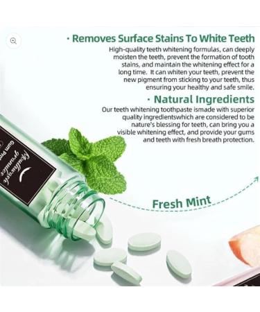 Convenient Gum Protection Pellets | Natural Travel Mouthwash Powder & Solid Toothpaste Tablets for Fresh Breath - Portable Mouth Care - Buy Online on GoSupps.com