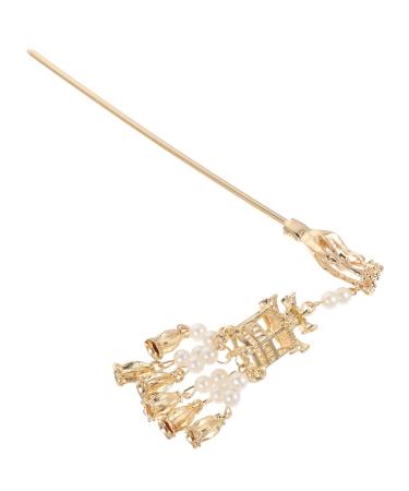 LALAFINA Lighthouse Hairpin Candy Wrappers for Chocolate Hair Bun Stick Hair Bun Holder Chinese Lantern Hair Stick Women Hair Pin Hair Bun Pin Miss Korean Metal Pan Hair Artifact