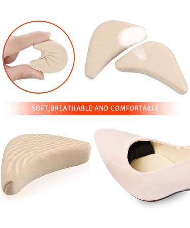 Crazy Bean Heel Cushions & Toe Pads - 4 Pairs of Comfort & Pain Relief for High Heels | International Shipping - Buy Online on GoSupps.com