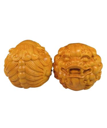 Unbit stressball baoding ball ball marble tools massage chinese feng shui decor baoding balls massage balls hand massage balls sport (color: 50mm)