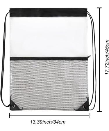 Helweet Transparent Sport Backpack | Stylish Gym Bag with Cord | Perfect for Work & Sports - Buy Online on GoSupps.com