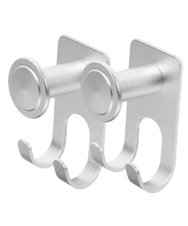 Cabilock 2st No hook shaver holder for the bathroom shaving stand clothes hook hook razor storage shaving hooks for bare shavers electrical aluminum alloy metal man