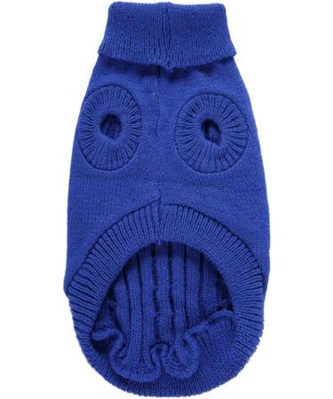 Buy Dark Blue Small Dog Sweater & Cat Sweatshirt | Warm Cozy Clothing for Pets - International Shipping - Buy Online on GoSupps.com
