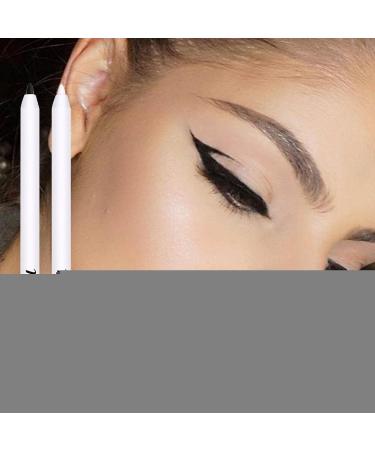 Eyeliner Pen2 PCS Breakup Proof Retractable Eyeliner Gel Black and White Eyeliners Quickdrying longlasting Smudger for smoky - Buy Online on GoSupps.com