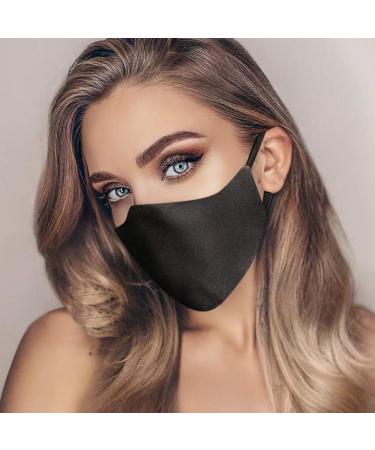 LIEIKIC Women's Elegant Washable Face Mask | Comfortable Cotton Dustproof Mouth & Nose Protection Scarf - Buy Online on GoSupps.com