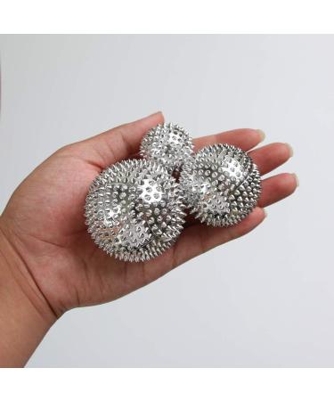 Dolity 3-Piece Magnet Massage Ball Set - Acupressure Hedgehog Balls for Foot Vaults & Stress Relief - Trigger Point Therapy for Relaxation - Buy Online on GoSupps.com