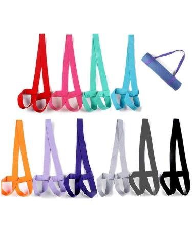 PlayCool Durable Yoga Mat Carrying Strap Sling | Dark Blue - Best for Yoga & Fitness | International Shipping Available - Buy Online on GoSupps.com