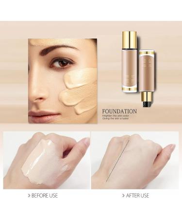 lmoikesz 30ml Face Foundation Pore Concealer Waterproof Brightening Whitening Cosmetic Makeup Beauty Accessories Women Type 5 - Buy Online on GoSupps.com