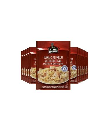Club House Dry Sauce/Seasoning/Marinade Mix Garlic Alfredo 30g Case Pack 12 Count