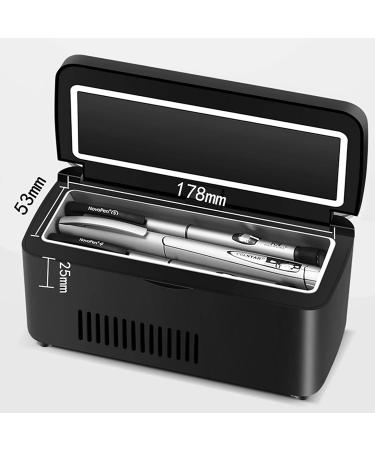 Portable Insulin Cooler Refrigerated Box Travel Drug Reefer Mini Medicine Refrigerated Box with Car USB Charging Large Refrigeration Space:178x53x25mm - Buy Online on GoSupps.com