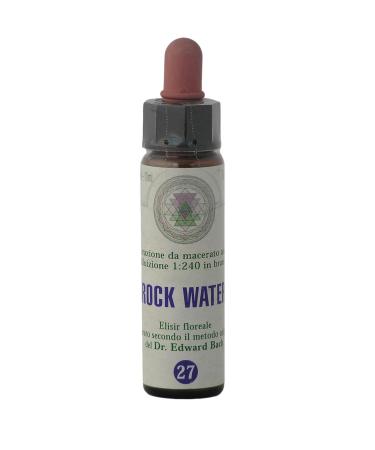Rock Water n 27 Fleur de Bach farmaflor 1 Flacon Comtpe Gouttes 10ml - Made in Italy