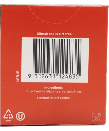 Dilmah Pure Ceylon English Breakfast Tea 25 Tea Bags - Buy Online on GoSupps.com