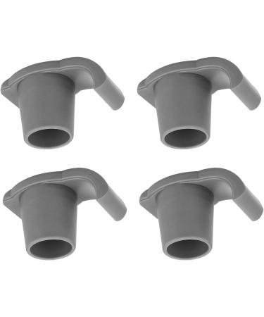 2/4 Pcs Walker Ski Glides Replacement Caps Glides Caps Heavy Duty Drive Walker Accessories Walker Ski Glides Accessories For Walking Aid Slip Resistant 4 Gray - Buy Online on GoSupps.com