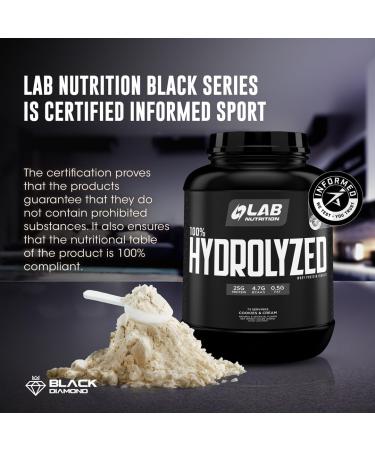 Buy 100% Hydrolyzed Whey Protein Isolate (2 lbs Vanilla) - 25g Protein for Muscle Growth Easy Digestion Gluten & Lactose Free Fast Absorbing - Buy Online on GoSupps.com