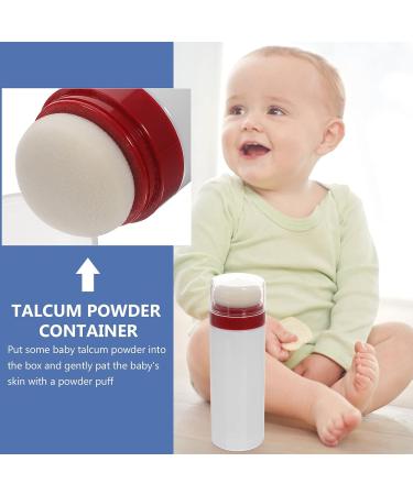 Beavorty 2pcs Empty Loose Powder Dispenser Bottles - Portable Baby Powder Puff Bottles for Home and Outdoor Use - Buy Online on GoSupps.com