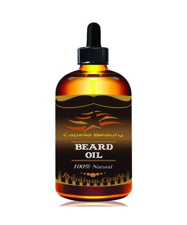 Beard Oil for Men Grooms Beard Mustache boosts hair growth. Makes your Beard soft smooth healthy and mess-free. Moisturizes coarse hair stops skin itches 100% natural. (1oz)