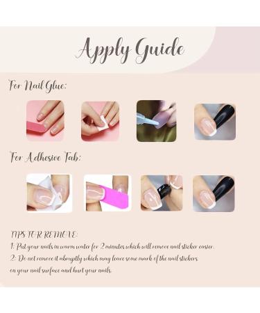Shop Moguri 24-Piece Pink Diamonds Artificial Nails - Glossy Medium Length Acrylic with Stars Moon & Blush Designs - International Shipping Available - Buy Online on GoSupps.com
