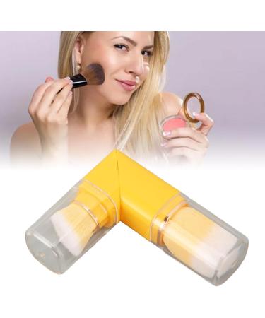 Double Head Makeup Brush 2 in 1 Skin-Friendly Double Ended Foundation Brush 360 Degree Rotating for Blush - Buy Online on GoSupps.com