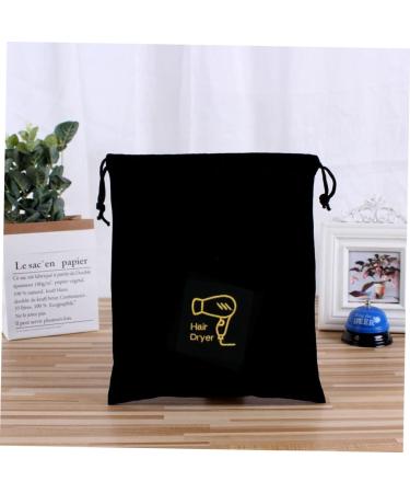 Hemoton 5pcs Hair Dryer Storage Bag Backpack Black Anti-scratch Hairdryer Bags Home Hair Dryer Bags Shopping 30X26X1CMx5pcs Blackx5pcs - Buy Online on GoSupps.com