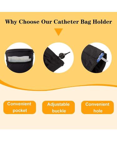 Catheter Leg Bag Holder - Foley Sleeve & Urine Bag Covers | Comfortable & Discreet Incontinence Accessories - Buy Online on GoSupps.com