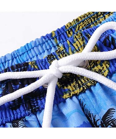 Little Hand Boys Swim Shorts - Blue Board Shorts for Ages 11-12 | International Shipping Available - Buy Online on GoSupps.com