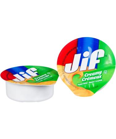 Good Morning Duo of Peanut Butter and Strawberry Jam Bliss - 15 Jif Peanut Butter and 15 Strawberry jelly On-The-Go Portion Control Pack for Travelers & Meal Prep 30 Cups Total - Comes with a one of a kind Keychain by PaLiSoL CREATiONS! - Fraise et Beurre - Buy Online on GoSupps.com