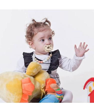 Silicone Pearls for Babies - Round Star Pearls Pacifier Clips Keychain & Toy Accessories - Buy Online on GoSupps.com