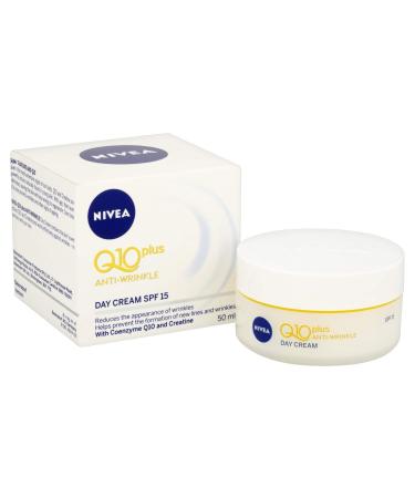 Nivea Visage Q10 Plus Creatine Anti Wrinkle Day Cream 1.7oz. / 50ml 1.69 Fl Oz (Pack of 1)
