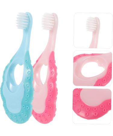 Magiclulu 8 STK Baby Toothbrush Set - Travel-Friendly Kids Toothbrushes & Children's Oral Care Accessories - Buy Online on GoSupps.com