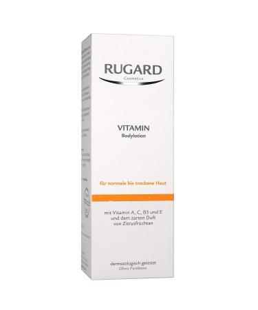 RUGARD Vitamin Body Lotion - Moisturizing Body Care for Dry Skin with Avocado Oil & Shea Butter | 200ml - Buy Online on GoSupps.com