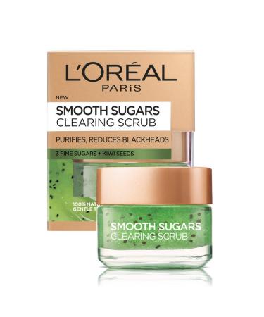 L'Oreal Pure Sugar Scrub Purify & Unclog - 1.7 Oz