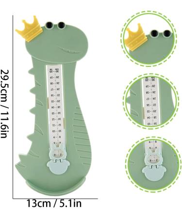 Children's Shoe Size Measuring Device | Foot Measuring Tool for Kids (0-8 Years) | Accurate Shoe Size Meter for Kids - Buy Online on GoSupps.com