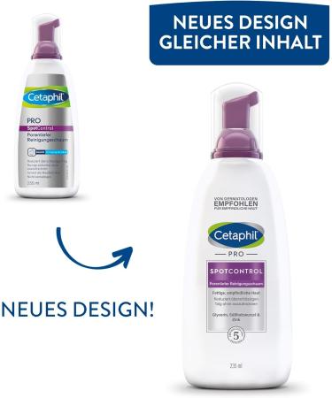 Cetaphil Pro Spot Control Deep Pore Cleaning Foam 235 - Buy Online on GoSupps.com