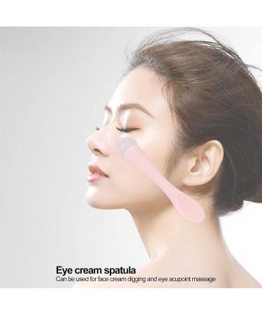 Eye Cream Spatula | Cosmetic Spoon Tool for Puffiness Reduction | Metal Facial Roller for Home & Salon Skincare - Buy Online on GoSupps.com