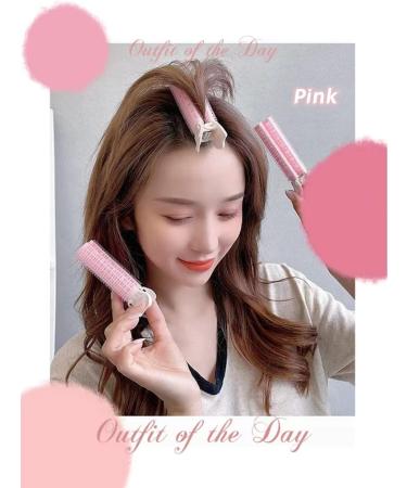 Volumizing Hair Clips Hair Fluffy Artifact Non Marking Curly Hair Clip Styling Bangs Clip Hair Root Fluffy Clip Top Curly Hair Clip Bang Styling Hair Clip Headwear(2PCS Pink) - Buy Online on GoSupps.com