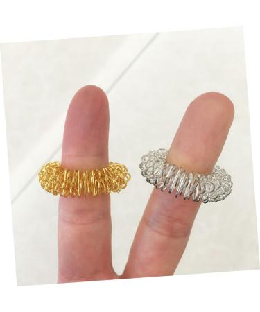 Homsfou 20-Pack Finger Massage Rings | Sensory Acupressure Toys for Children | Mini Health Tool for Relaxation & Stress Relief - Buy Online on GoSupps.com