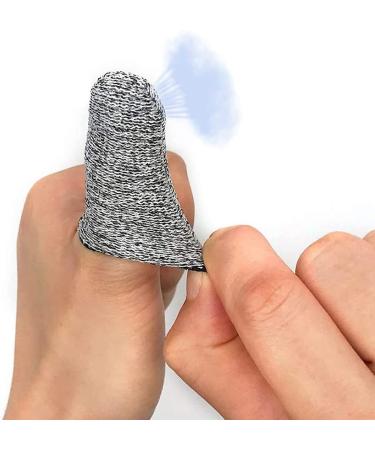 JADE KIT 12 PCS Cut Resistant Finger Cots - Anti-Slip Gloves for Kitchen, Work & Sculpture - Reusable Protector for Cuts - 12 Count - Buy Online on GoSupps.com