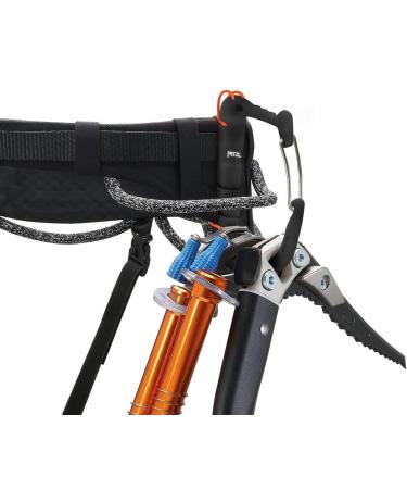 Petzl CARITOOL EVO Tool Holder - Universal Ice Screw Holder Adaptable to Any Harness  for Ice Climbing or Mountaineering Gear Black - Buy Online on GoSupps.com