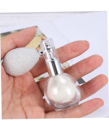 TOVINANNA 2pcs Spray Glitter Hair Powder Highlighters Pink Bow Headband Perfume Bottle Brighten Setting Powder White 7.5x6cm - Buy Online on GoSupps.com