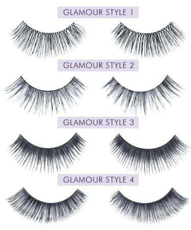 Nouveau Lashes Strip Lash Glamour/Style 4 Glamour Style 4 - Buy Online on GoSupps.com