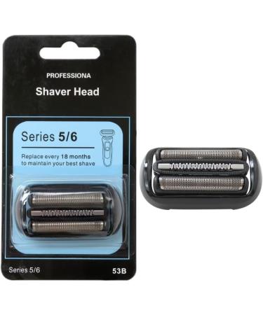 Buy Advanced 53B Foil & Cutter Replacement Head for Braun Series 5/6 Electric Shavers - Compatible with 5020s 5018s 5050cs 6020s 6075cc 6072cc | International Shipping Available - Buy Online on GoSupps.com