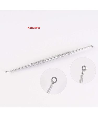 ActivePur Blackhead Remover Pimple Extractor Tool Kit - 5 Piece Set for Acne Removal and Skin Blemish Treatment - Buy Online on GoSupps.com