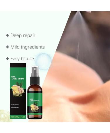 Lot de 3 sprays Ginger Foot - S rum cuticle pour ongles - R paration des ongles au gingembre - Soin des ongles au gingembre - Huile de soin des cuticules - 30 ml - Buy Online on GoSupps.com