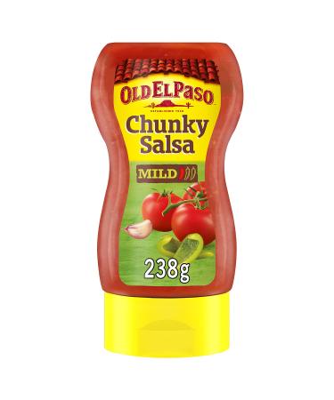 Old El Paso Mexican Chunky Salsa Squeezy 238g Single