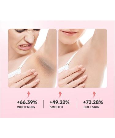 Sakura Gluta Underarm Whitening Cream Skin Lightening Cream for Body Armpit Whitening Cream Sakura Brightening Armpit Cream Dark Underarms Treatment Body Cream Whitening for Dark Spot Corrector - Buy Online on GoSupps.com